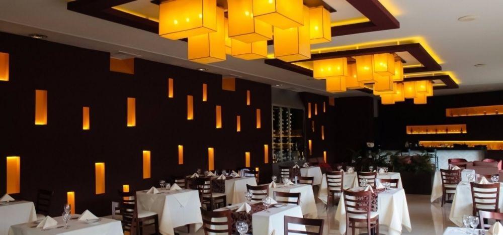 Carnaval Hotel Casino Encarnación Buitenkant foto Restaurant interior