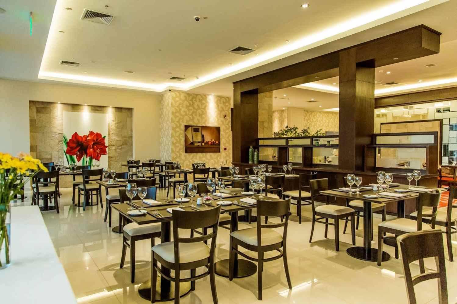 Carnaval Hotel Casino Encarnación Buitenkant foto Restaurant